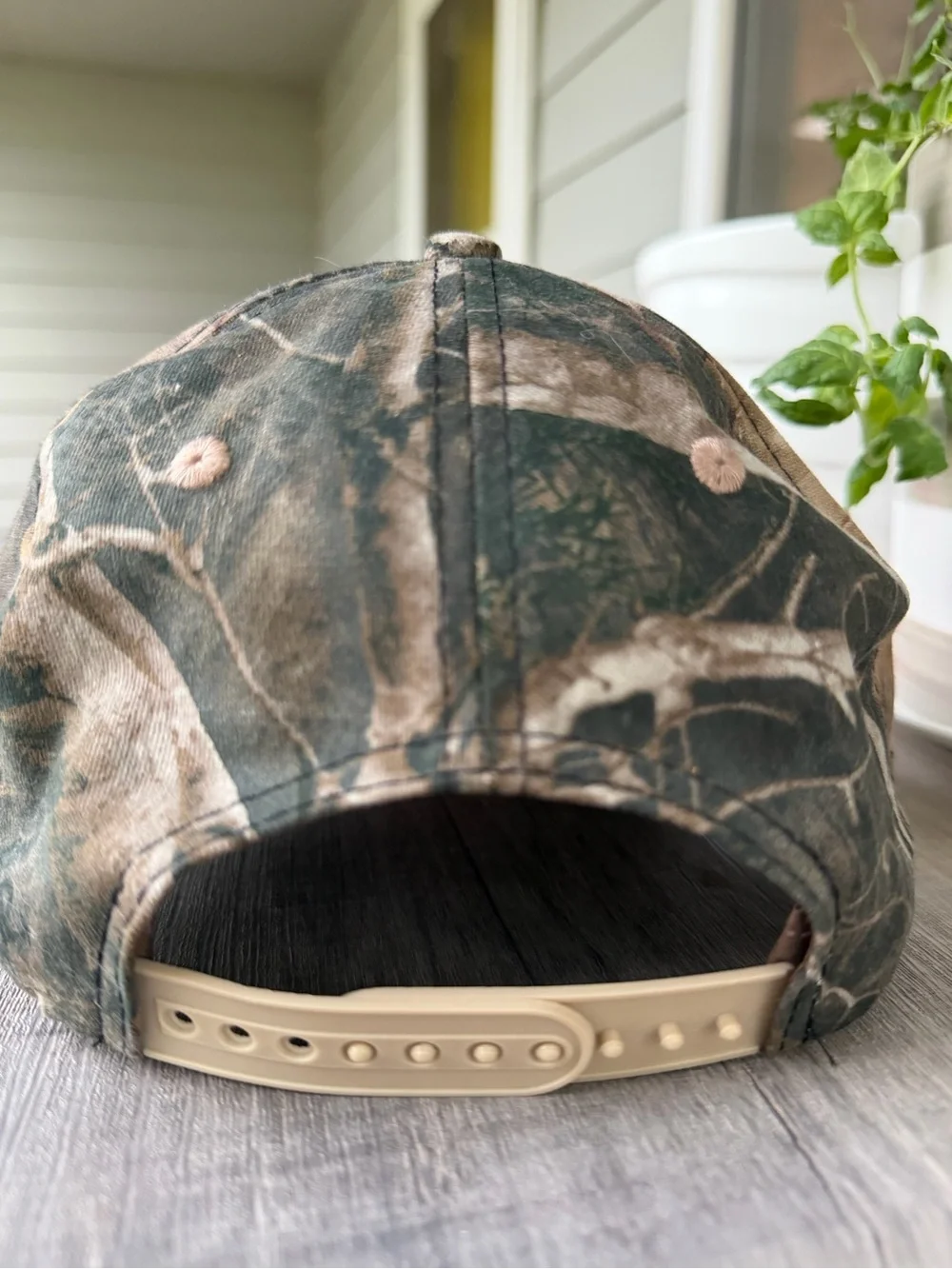 Cabela's Camouflage Baseball Cap in Green and Brown OSFM